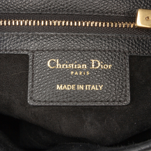 Pre-Loved Dior Grained Calfskin Saddle Bag - Picture 5 of 12
